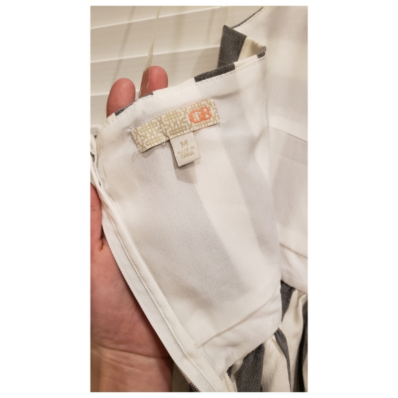 Gianni Bini Striped Halter Sundress Medium NWOT - Picture 4 of 5